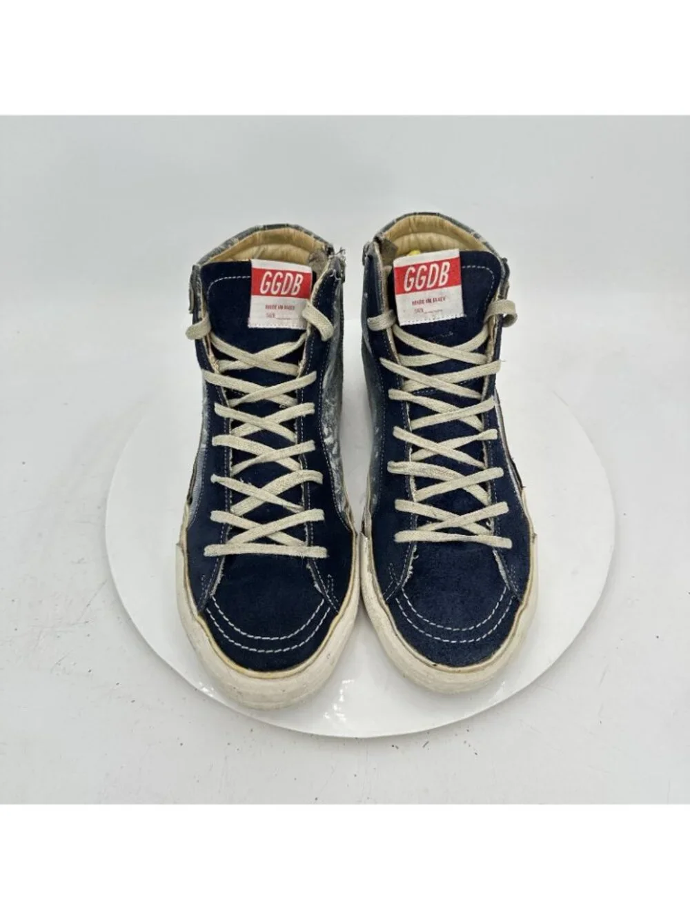 Golden Goose SLIDE Slip On EU 41 Womens 10 Denim Casual Shoes - Picture 3 of 11